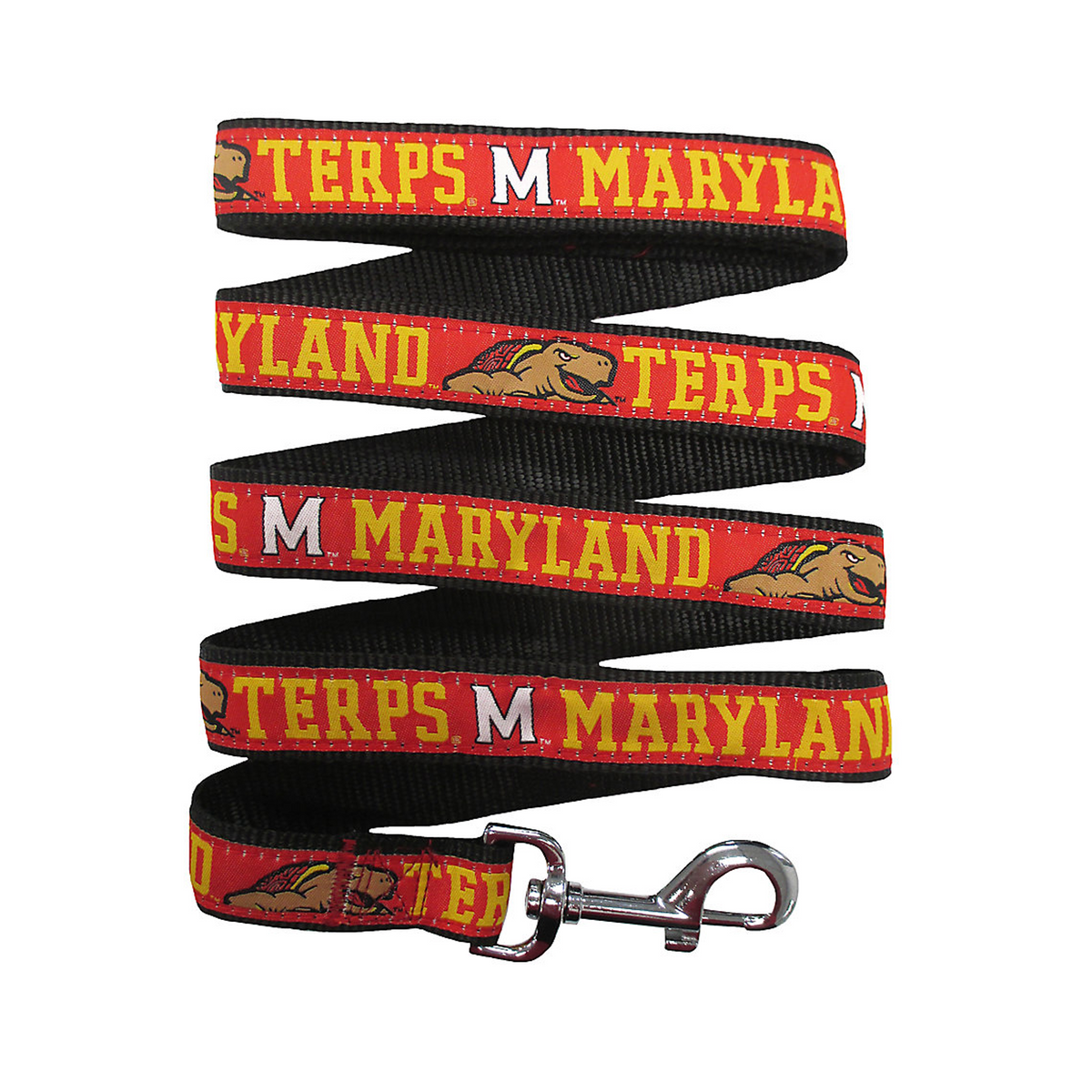 MD Terrapins Dog Leash - 3 Red Rovers