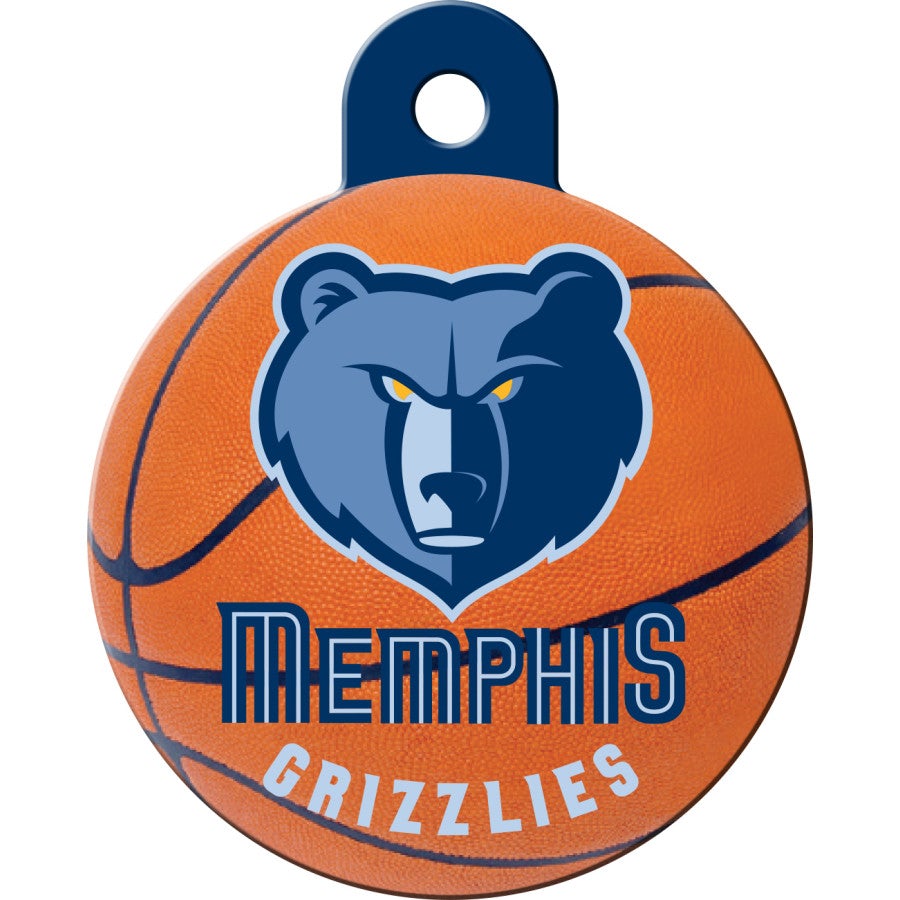 Memphis Grizzlies Pet ID Tag - 3 Red Rovers