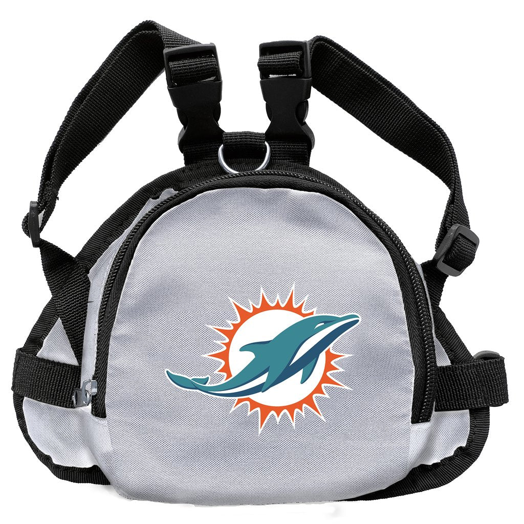 Miami Dolphins Pet Mini Backpack - 3 Red Rovers