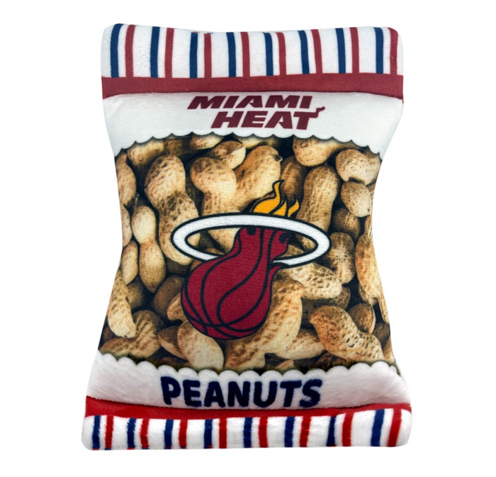 Miami Heat Peanut Bag Plush Toys - 3 Red Rovers