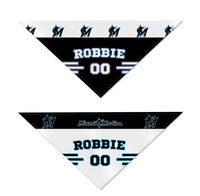 Miami Marlins Home/Road Personalized Reversible Bandana - 3 Red Rovers