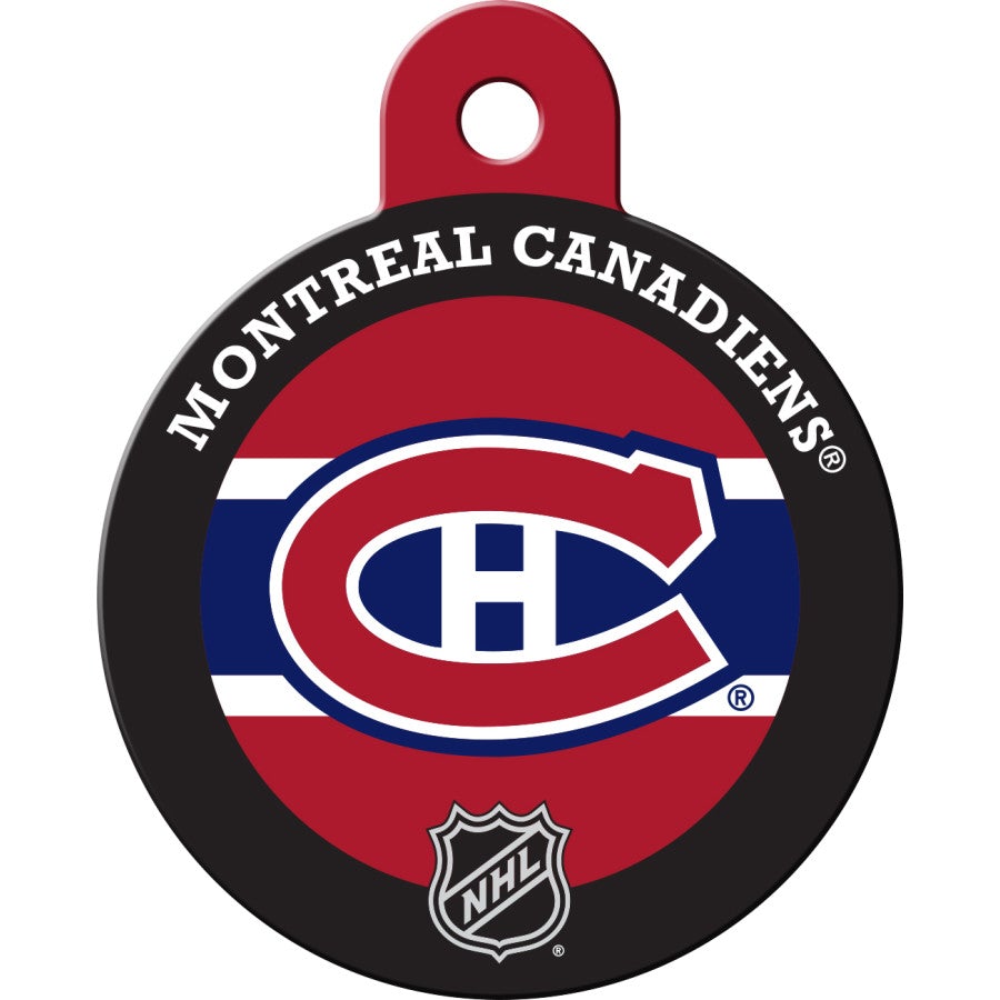 Montreal Canadiens Pet ID Tag - 3 Red Rovers
