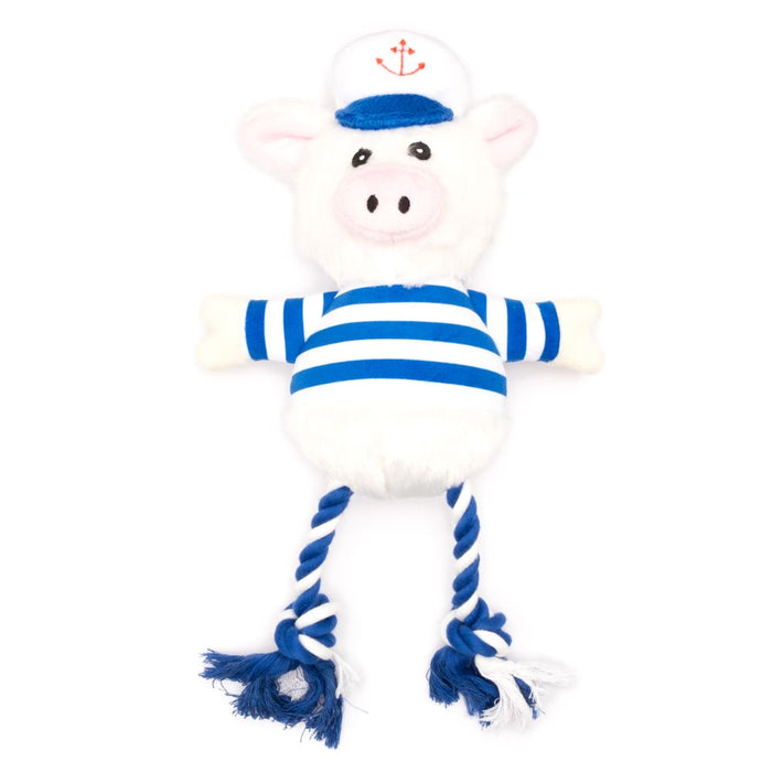 Nautical Pig Toy - 3 Red Rovers