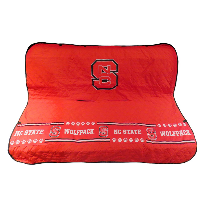 NC State Wolfpack Pet Car Seat Protector - 3 Red Rovers
