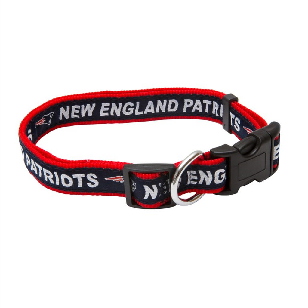 New england cheap patriots dog collar