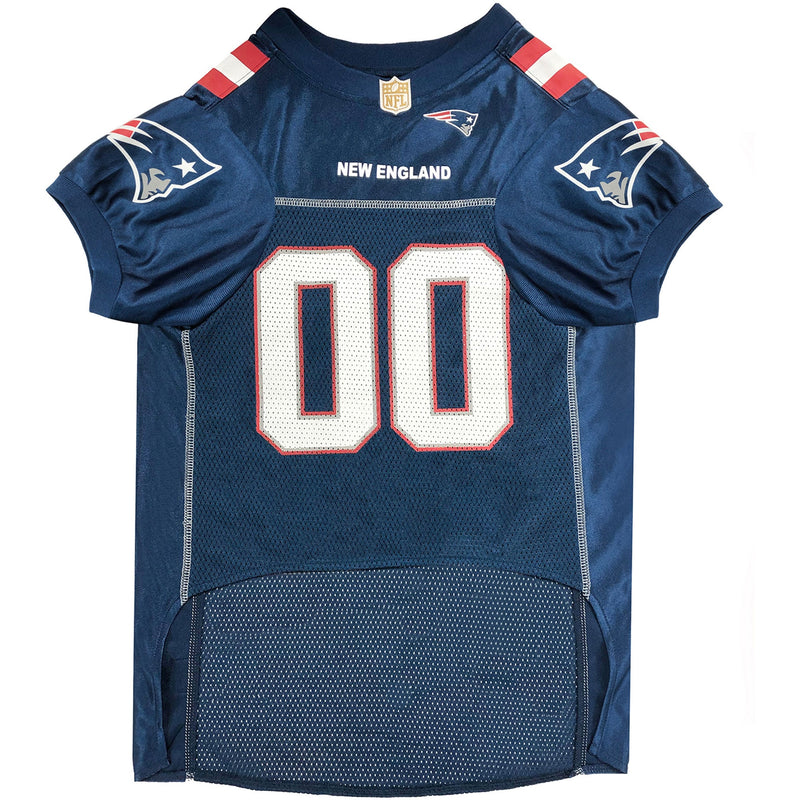 New England Patriots Pet Jersey - 3 Red Rovers