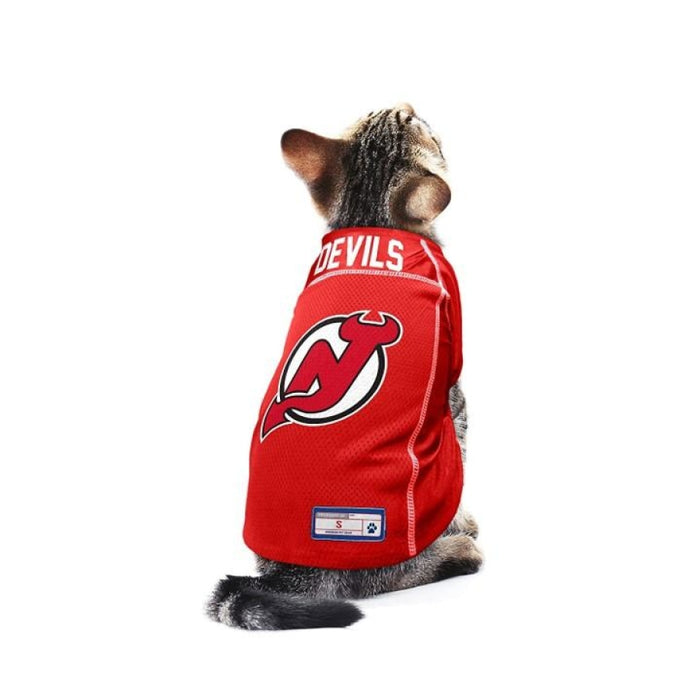 New Jersey Devils Cat Jersey - 3 Red Rovers