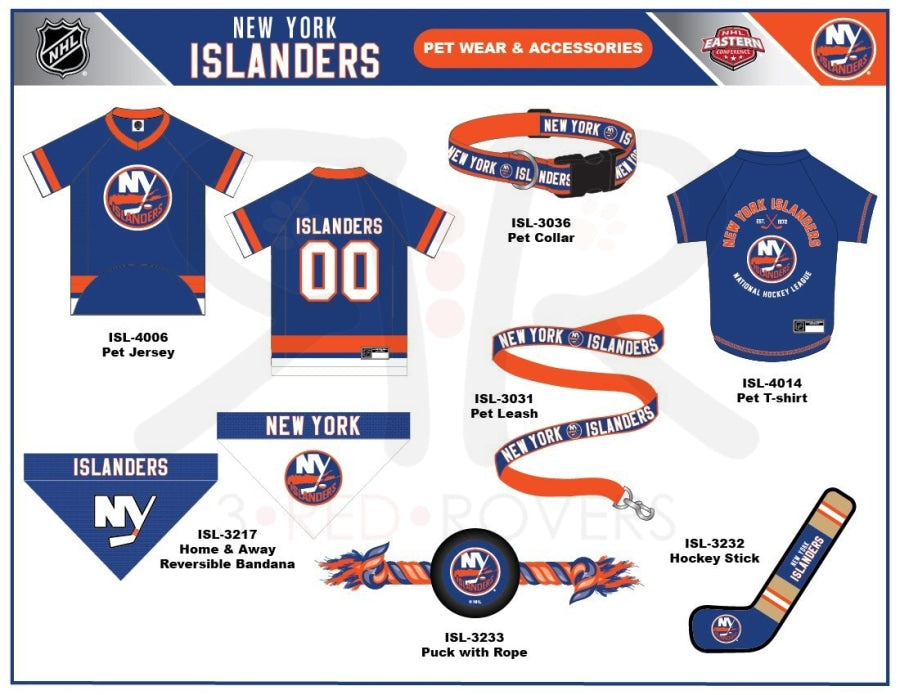 New York Islanders Premium Pet Jersey – 3 Red Rovers