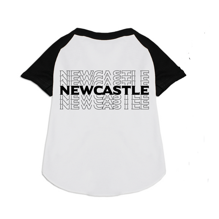 Newcastle Inspired Personalised Pet Tank Top FC 23/24 dog 