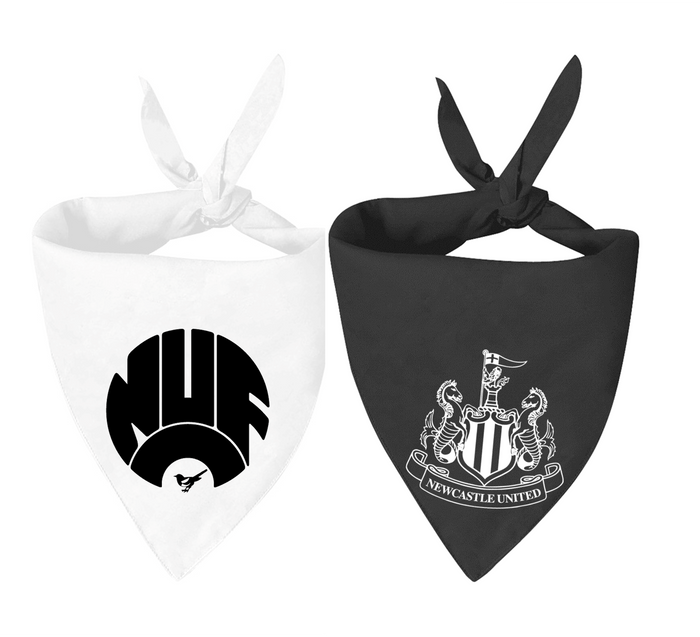 Newcastle United FC Handmade Bandanas - 3 Red Rovers