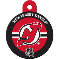 New Jersey Devils Pet ID Tag - 3 Red Rovers