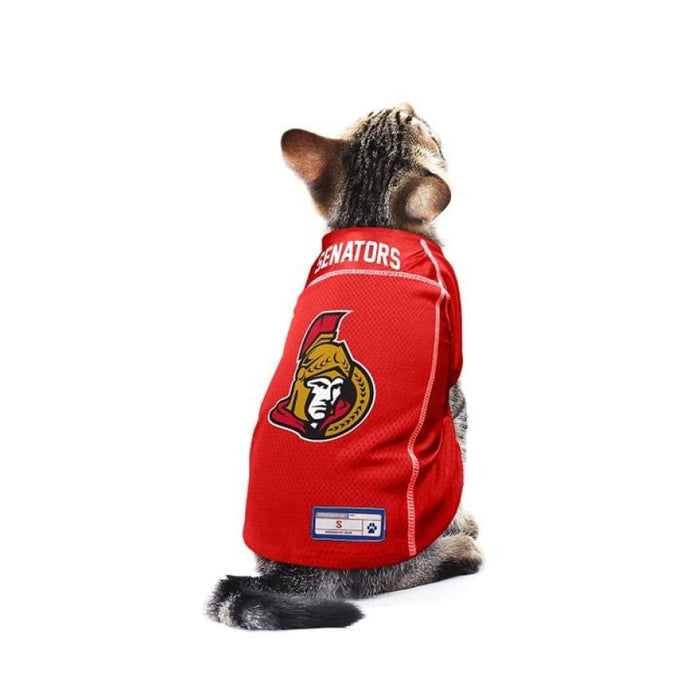 Ottawa Senators Cat Jersey - 3 Red Rovers