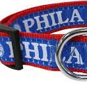 Philadelphia 76ers Dog Collar and Leash - 3 Red Rovers