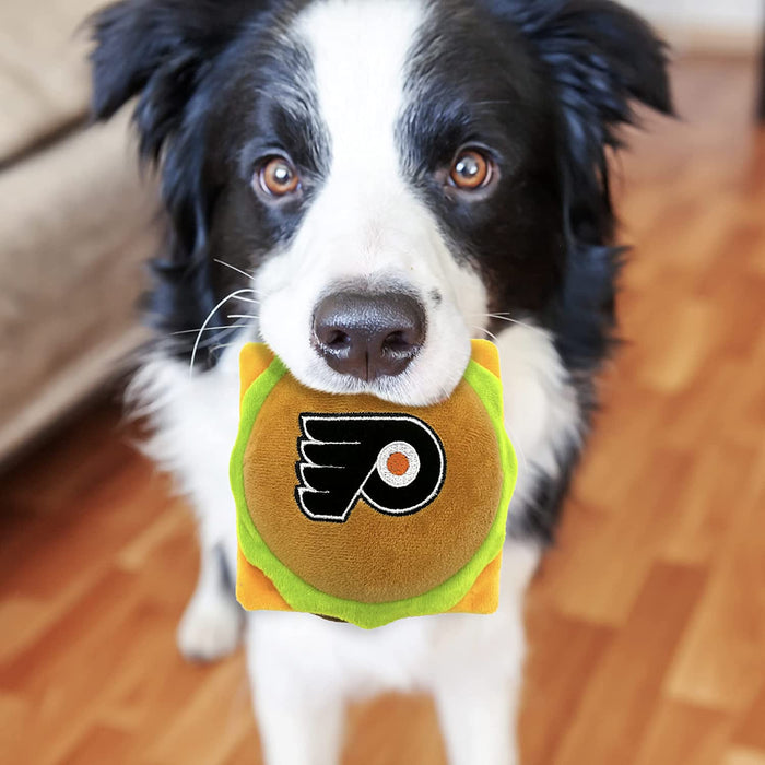  Pets First NHL Philadelphia Flyers Puck Toy for Dogs