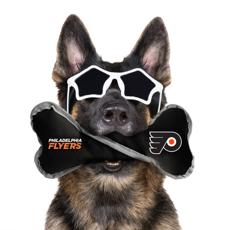 Philadelphia Flyers Pet Tug Bone - 3 Red Rovers