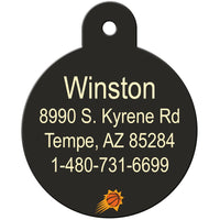 Phoenix Suns Pet ID Tag - 3 Red Rovers