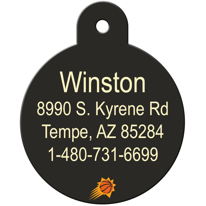 Phoenix Suns Pet ID Tag - 3 Red Rovers