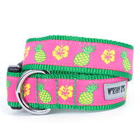 Pineapples Collection Dog Collar or Leads - 3 Red Rovers
