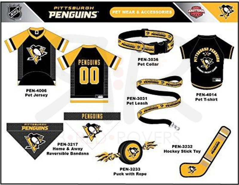 Pittsburgh Penguins Premium Pet Jersey – 3 Red Rovers