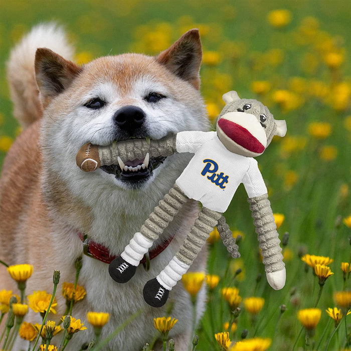 Pittsburgh Panthers Sock Monkey Toy - 3 Red Rovers