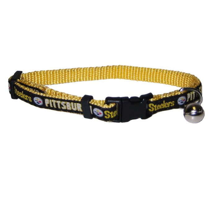 Pittsburgh Steelers Cat Collar - READY TO SHIP - 3 Red Rovers