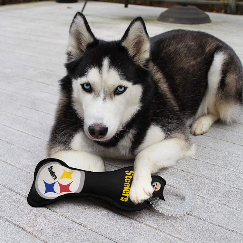 Pittsburgh Steelers Dental Tug Toys - 3 Red Rovers