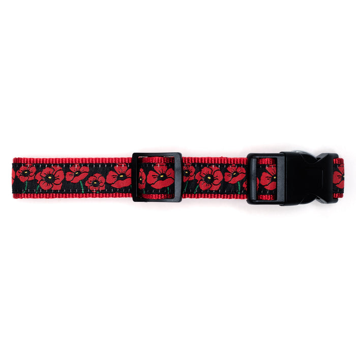 Poppies Collection Dog Collar or Leads - 3 Red Rovers