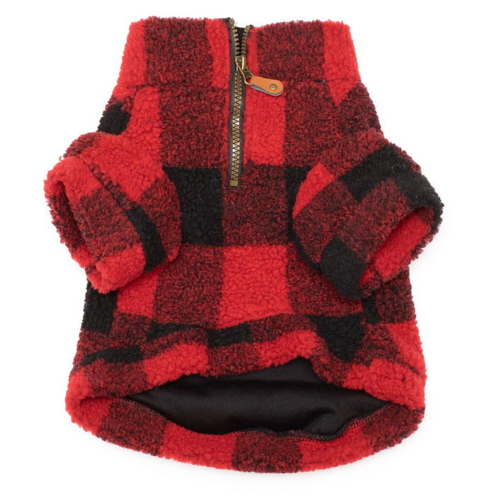 Red Buffalo Fleece Pullovers - 1/4 Zip Pull - 3 Red Rovers