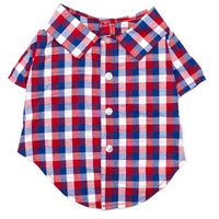 Red White Blue Check Shirt - 3 Red Rovers
