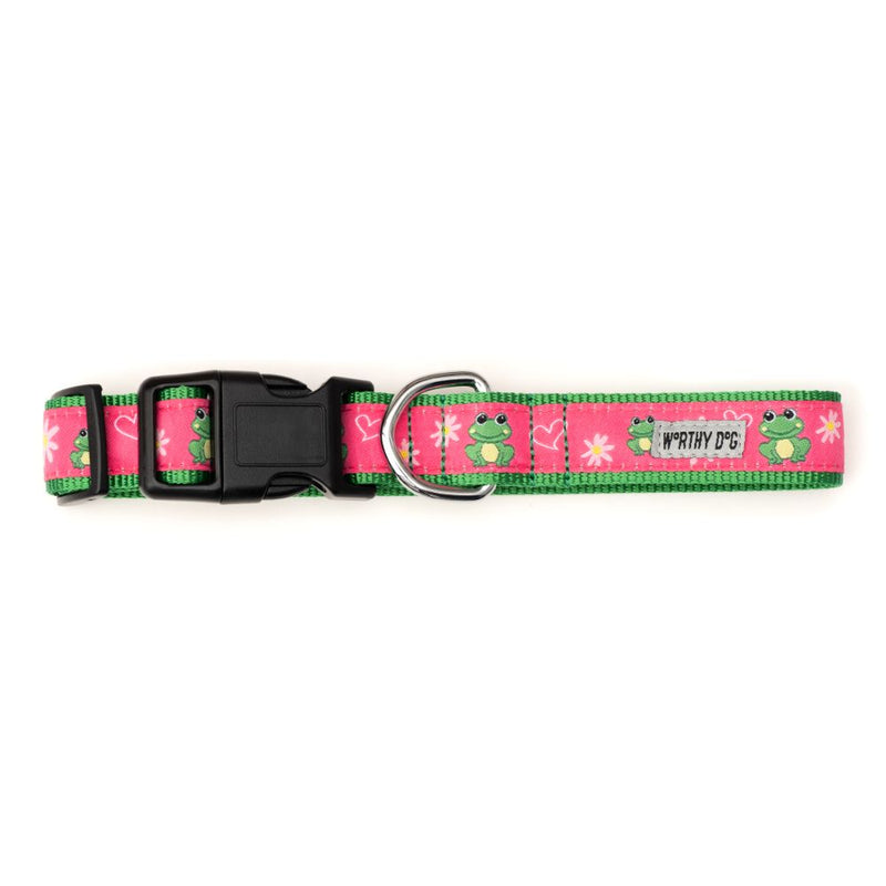 Ribbit Collection Dog Collar or Leads - 3 Red Rovers