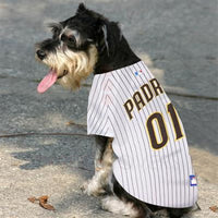 Hunter MLB San Diego Padres Short Sleeve Dog Jersey Size Small NEW