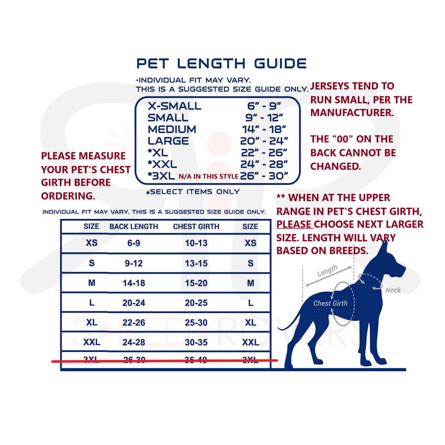 Sf giants 2024 jersey size chart