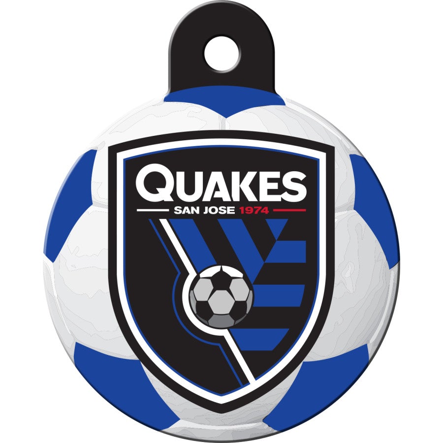 San Jose Earthquakes Pet ID Tag - 3 Red Rovers