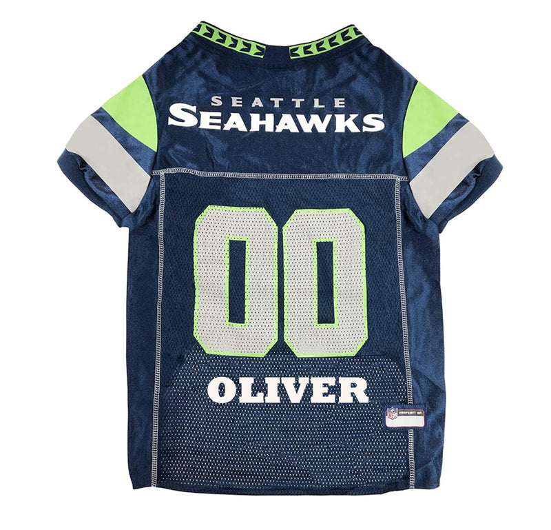 Seattle Seahawks Pet Jersey - 3 Red Rovers