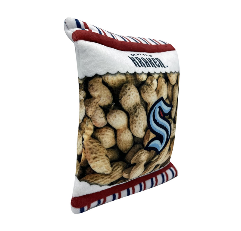 Seattle Kraken Peanut Bag Plush Toys - 3 Red Rovers