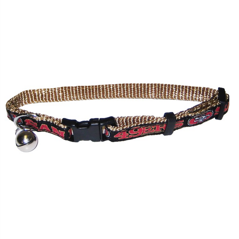San Francisco 49ers Cat Collar - 3 Red Rovers