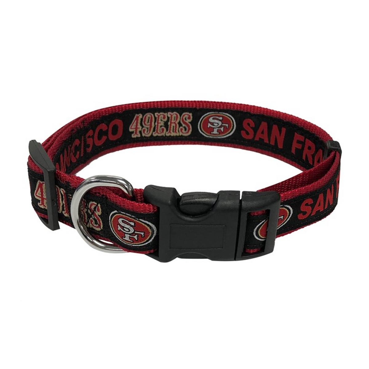San Francisco 49ers Dog Collar or Leash - 3 Red Rovers