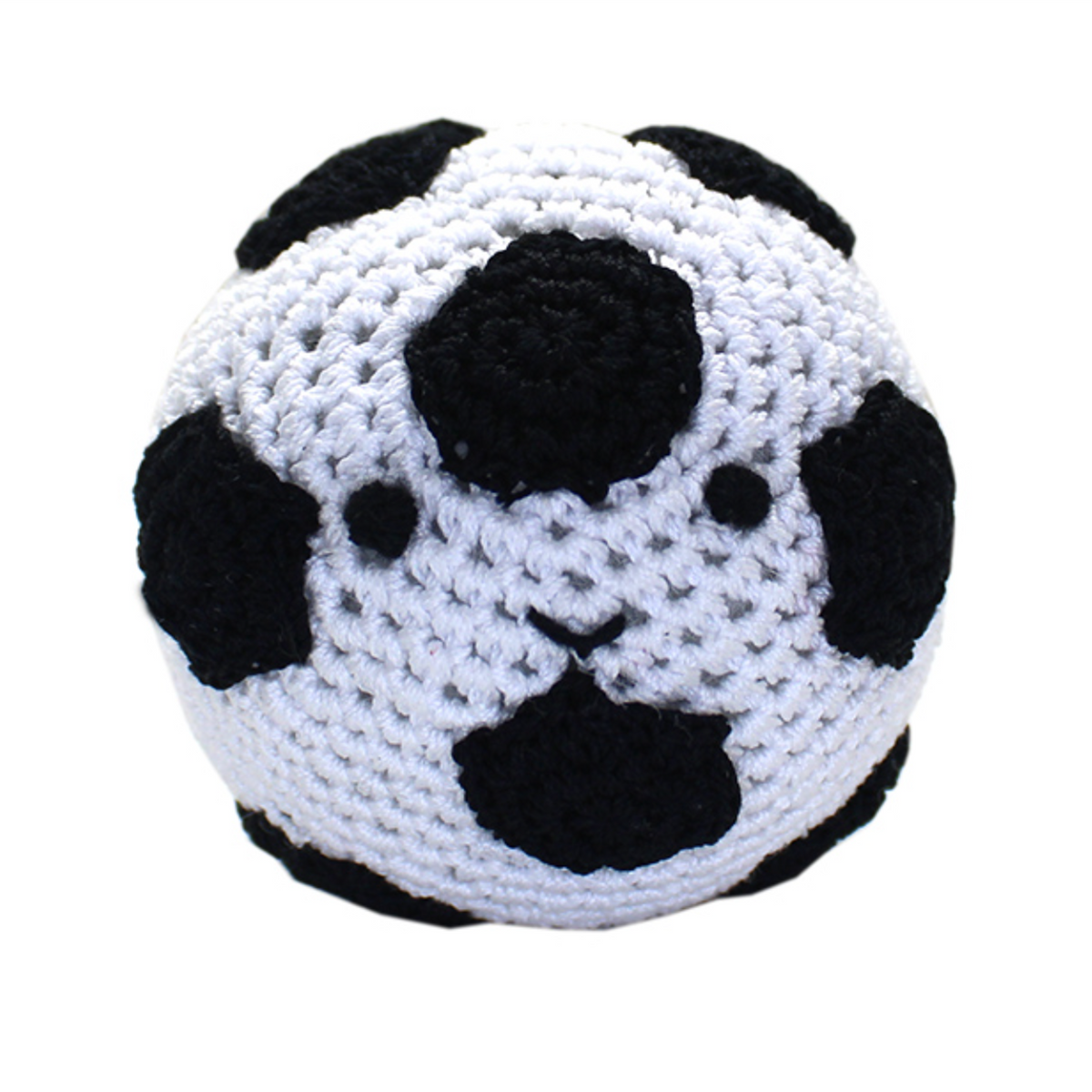 Skipper the Soccer Ball Handmade Knit Knack Toys