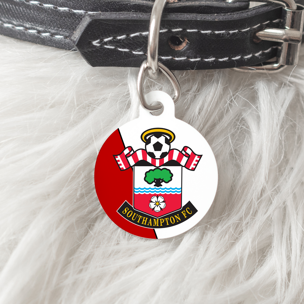 Southampton Handmade Pet ID Tag - 3 Red Rovers
