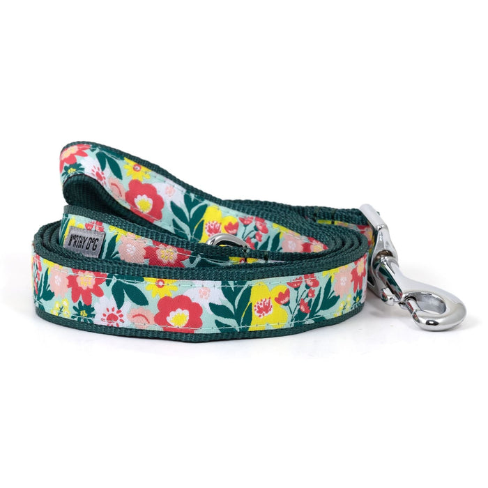Spring Bouquet Collection Dog Collar or Leads - 3 Red Rovers