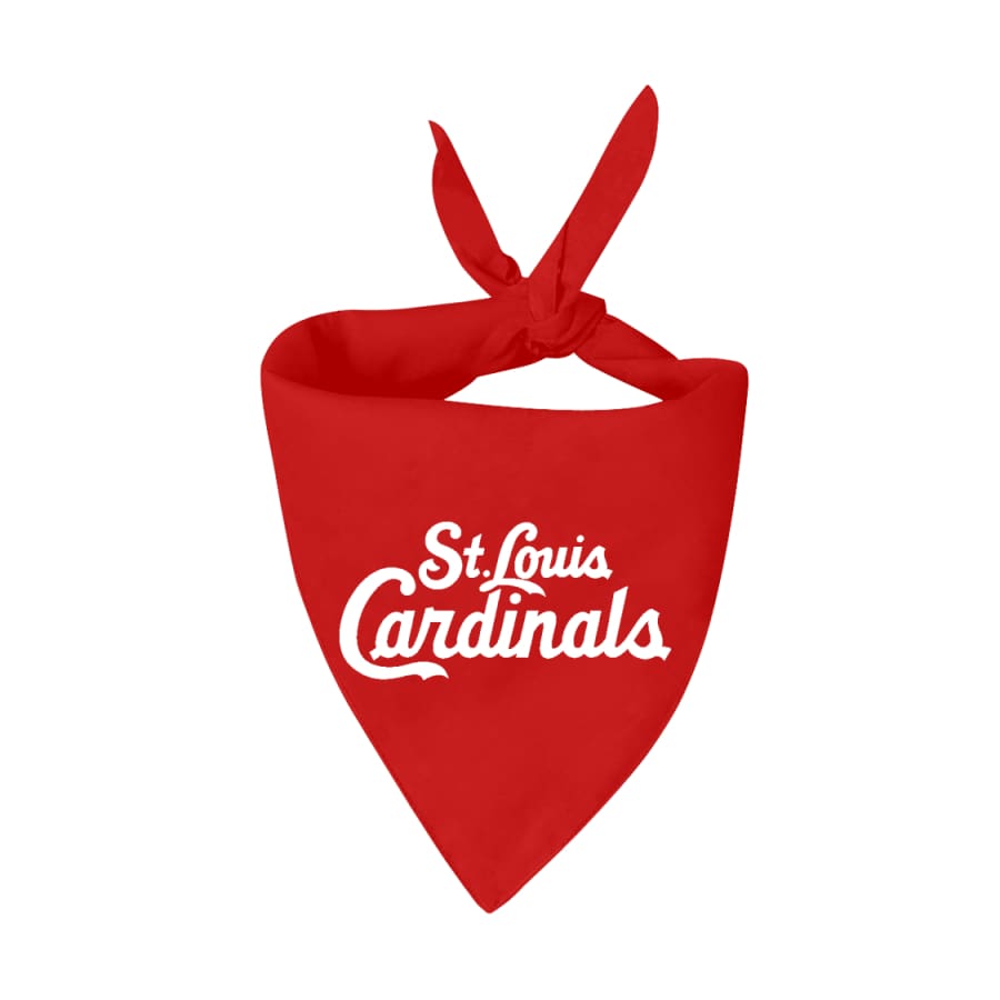 St Louis Cardinals Handmade Bandana - 3 Red Rovers
