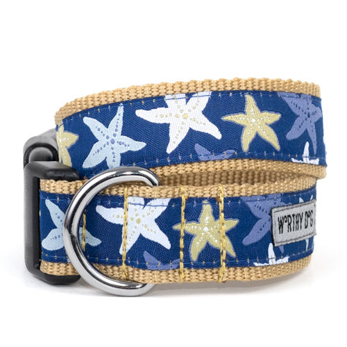 Starfish Collection Dog Collar or Leads - 3 Red Rovers