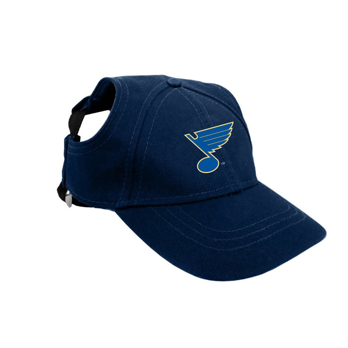 St Louis Blues Pet Baseball Hat – 3 Red Rovers