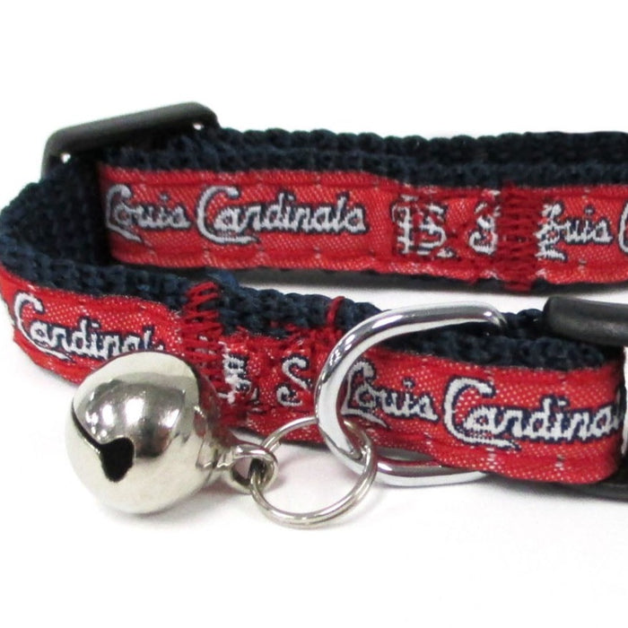 St Louis Cardinals Cat Collar - 3 Red Rovers
