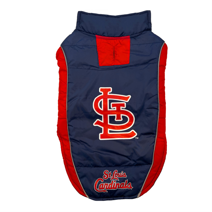 St Louis Cardinals Game Day Puffer Vest - 3 Red Rovers