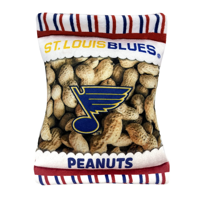 St Louis Blues Peanut Bag Plush Toys - 3 Red Rovers