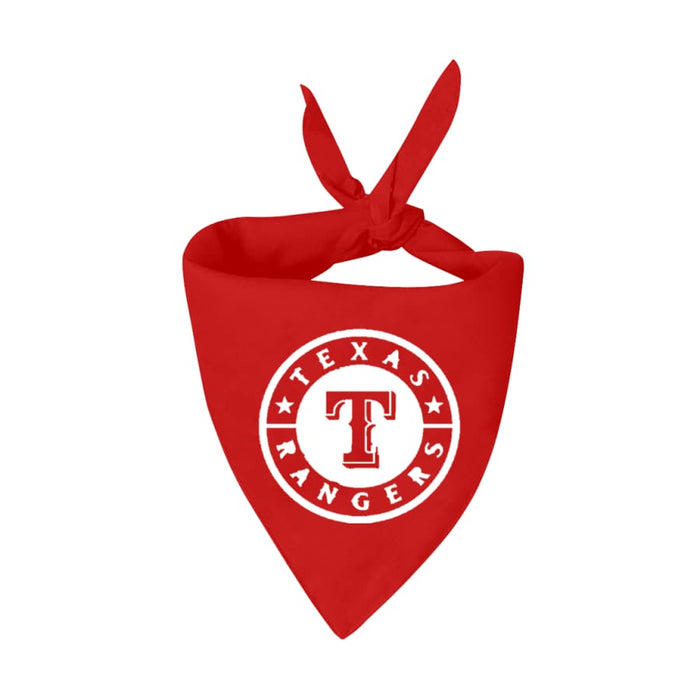 Texas Rangers Handmade Bandana - 3 Red Rovers