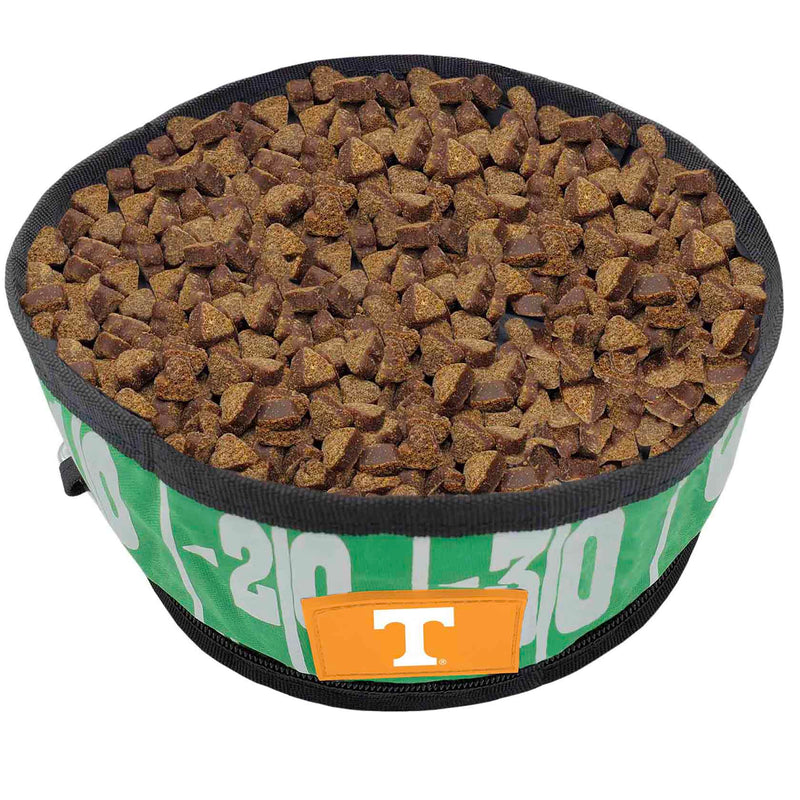TN Volunteers Collapsible Pet Bowl - 3 Red Rovers