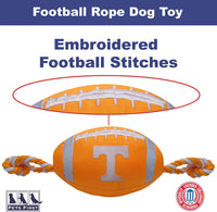 TN Volunteers Football Rope Toys - 3 Red Rovers