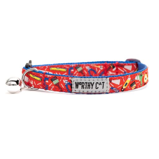 Tools Cat Collar - 3 Red Rovers